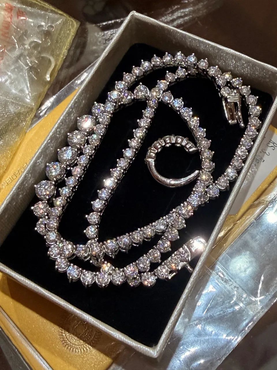 Aliança Anel Brinco Moissanite Prata 925 - Foto 3