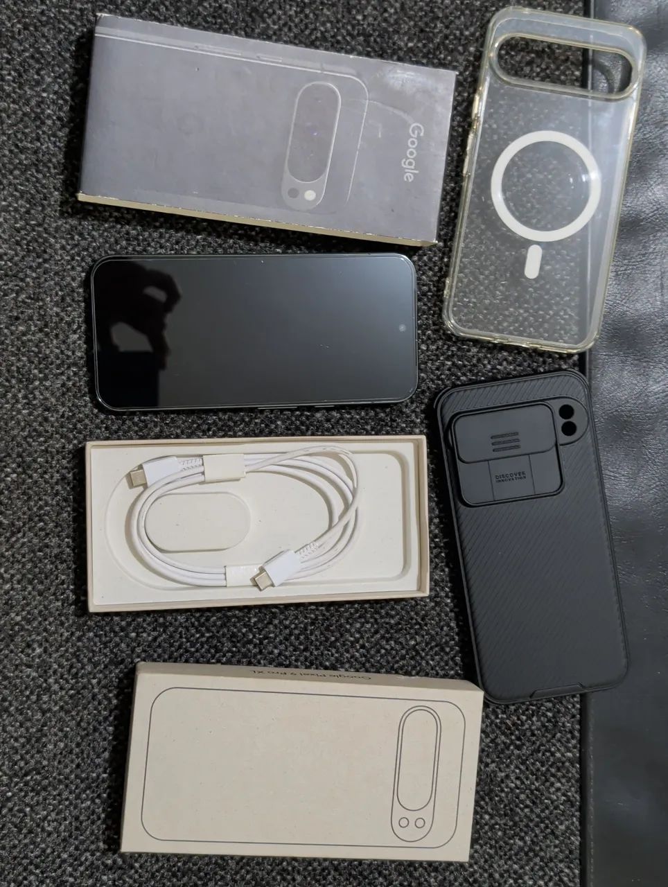 Google Pixel 9 Pro XL 256Gb Obsidian - Celulares e Smartphones