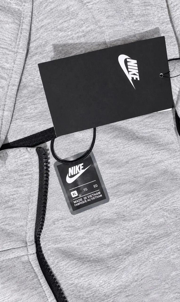 Blusa Nike tech fleece cinza tam M - Foto 4