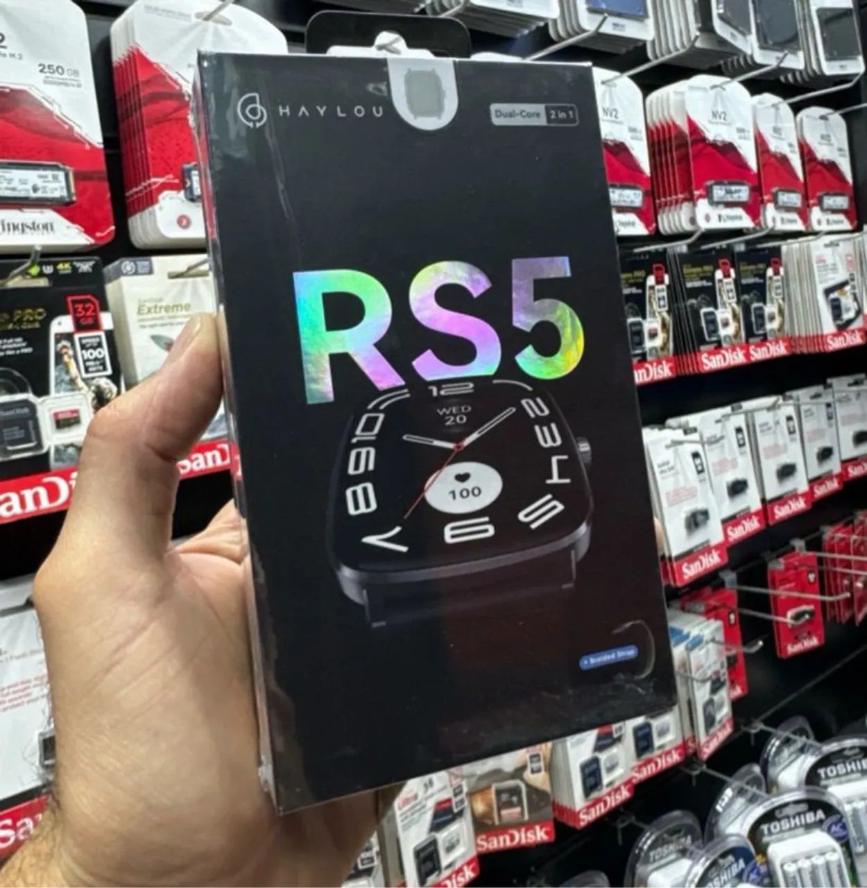 HAYLOU RS5 SILVER/PRETO