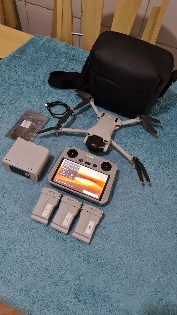 Drone dji mini 3 com tela - Foto 2