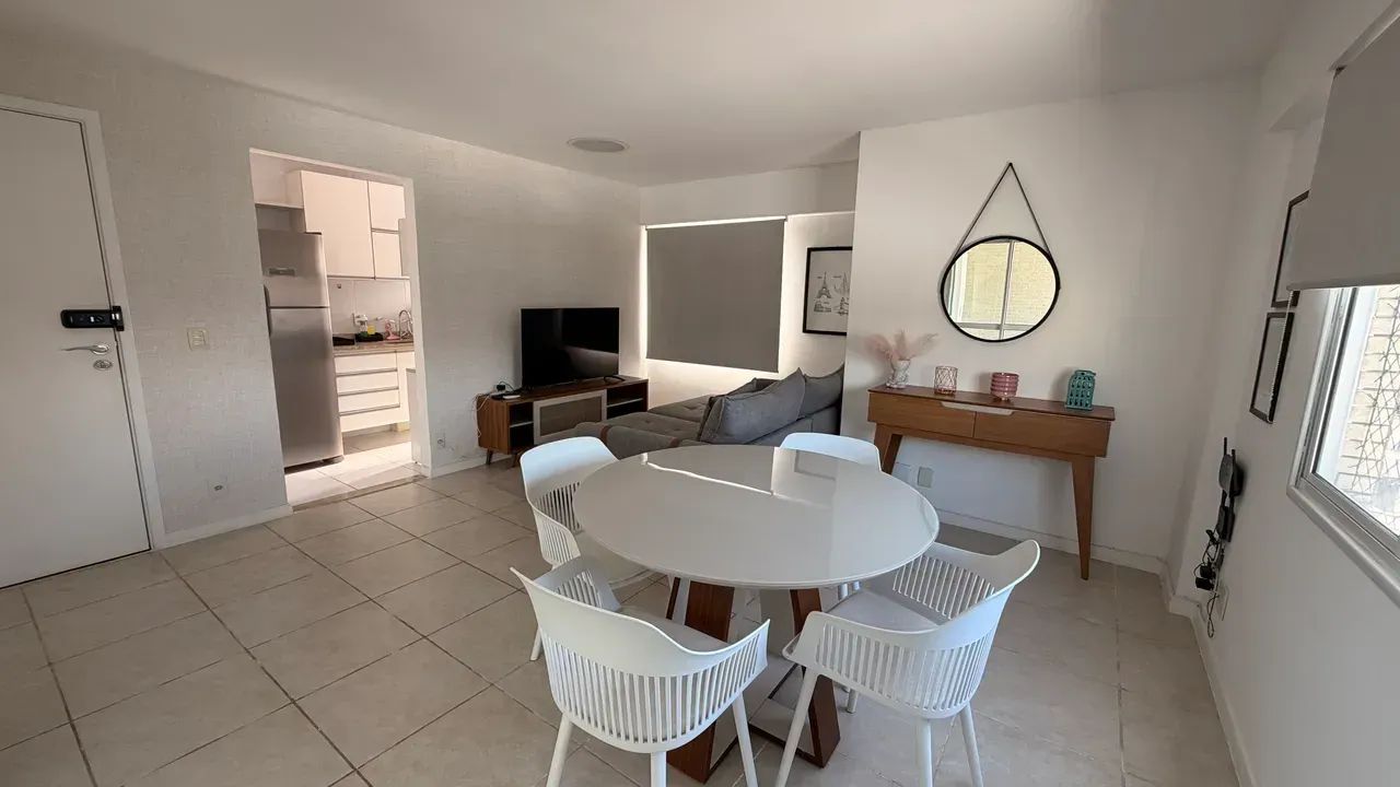 Quarto e sala à beira mar da praia Jatiuca - Foto 4