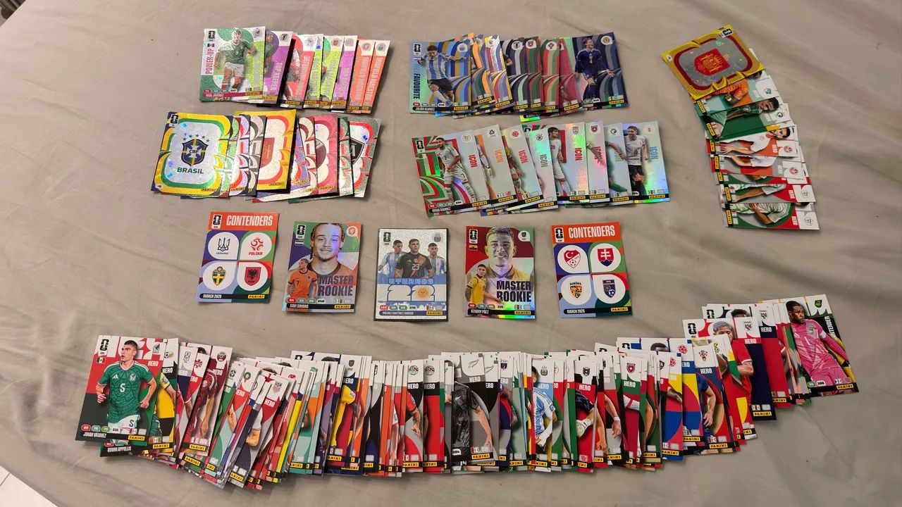 Cards Coleção Adrenalyn Copa do Mundo 2026