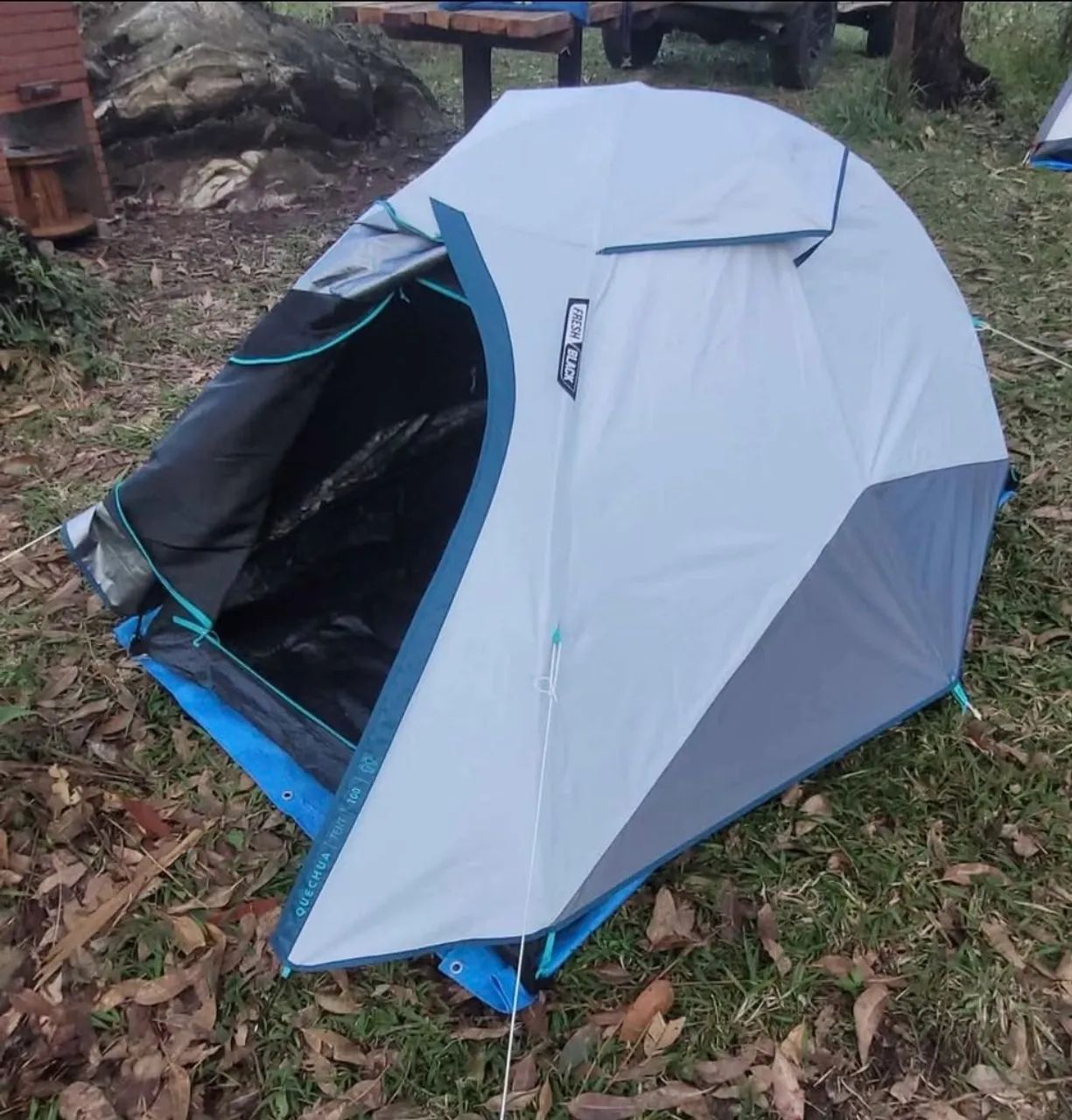 Barraca Quechua Flesh Black camping 2 lugares  - Foto 2