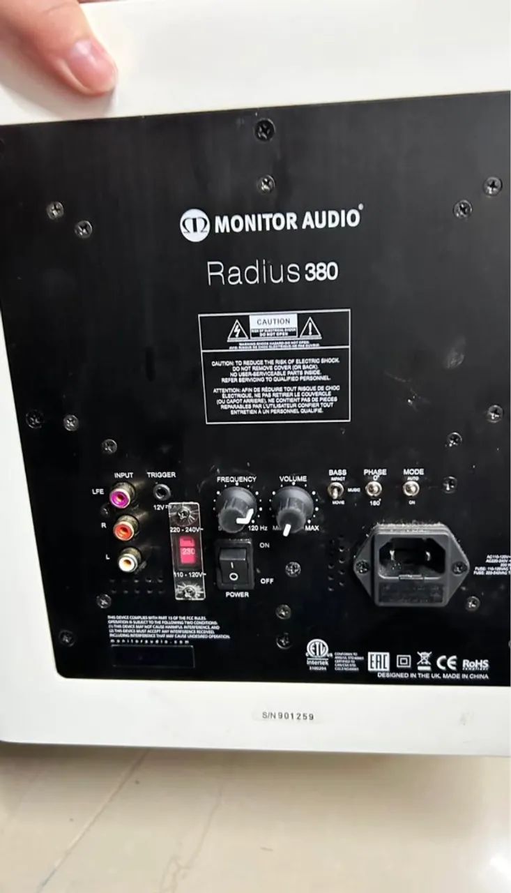 Monitor áudio RADIUS  - Foto 5