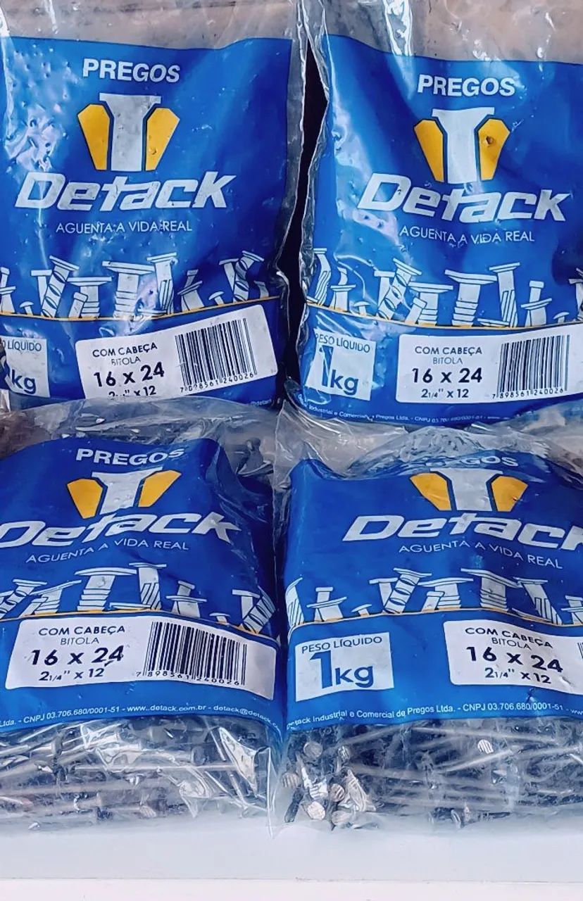 Pregos 16x24 Polidos com cabeça  - Foto 2