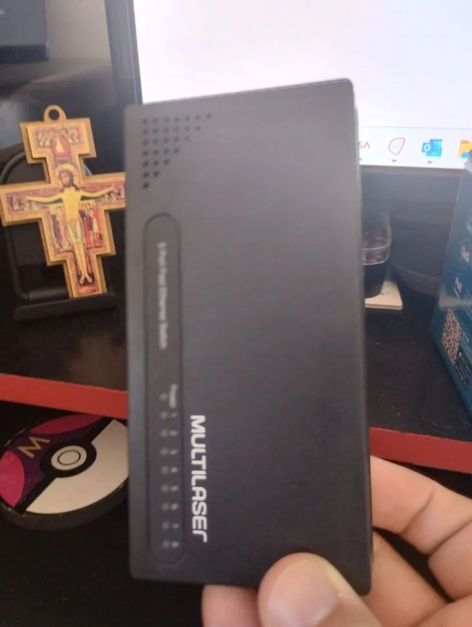 Switch Multilaser 8 portas PoE passivo  - Foto 3