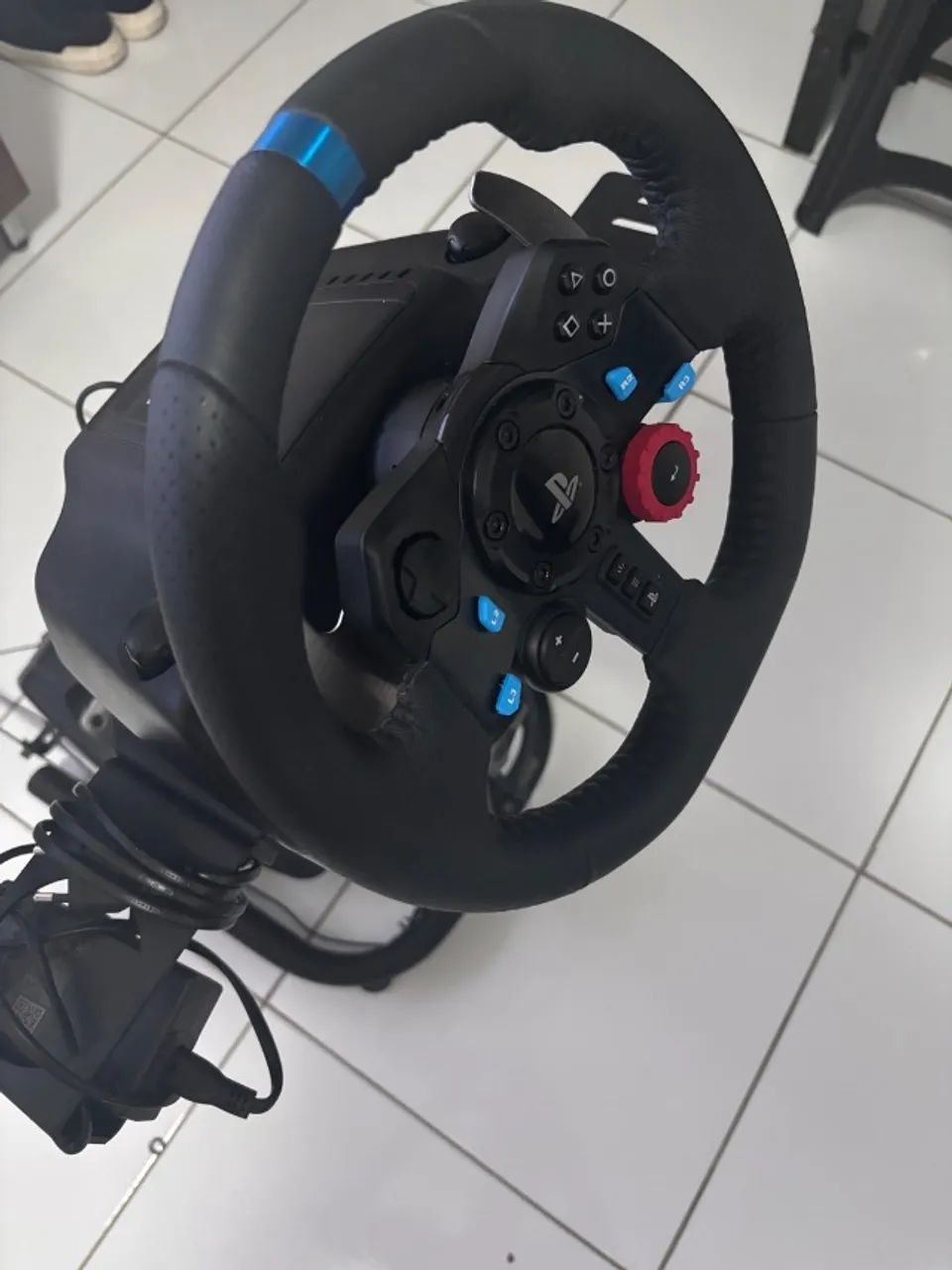VOLANTE LONGITEC + SUPORTE - Foto 2