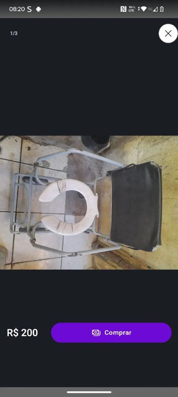 Cadeira de banho