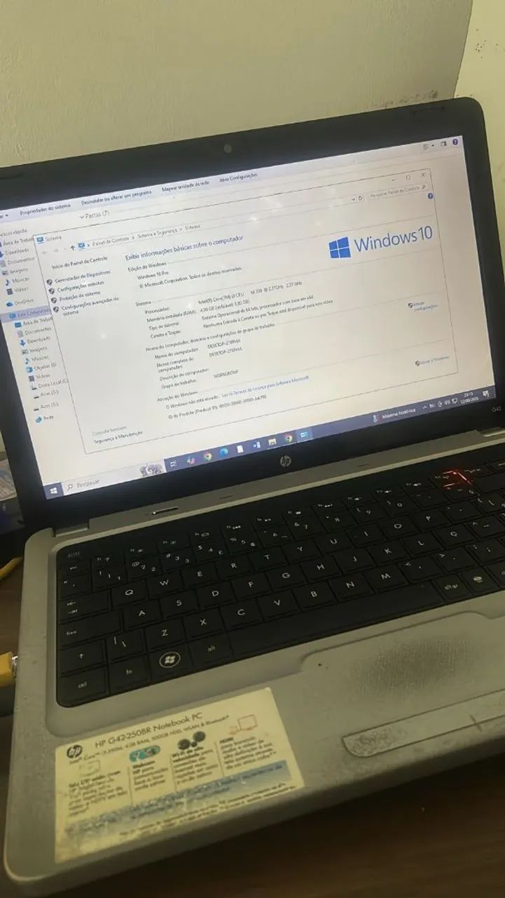 Notebook hp g42 505a - Foto 3