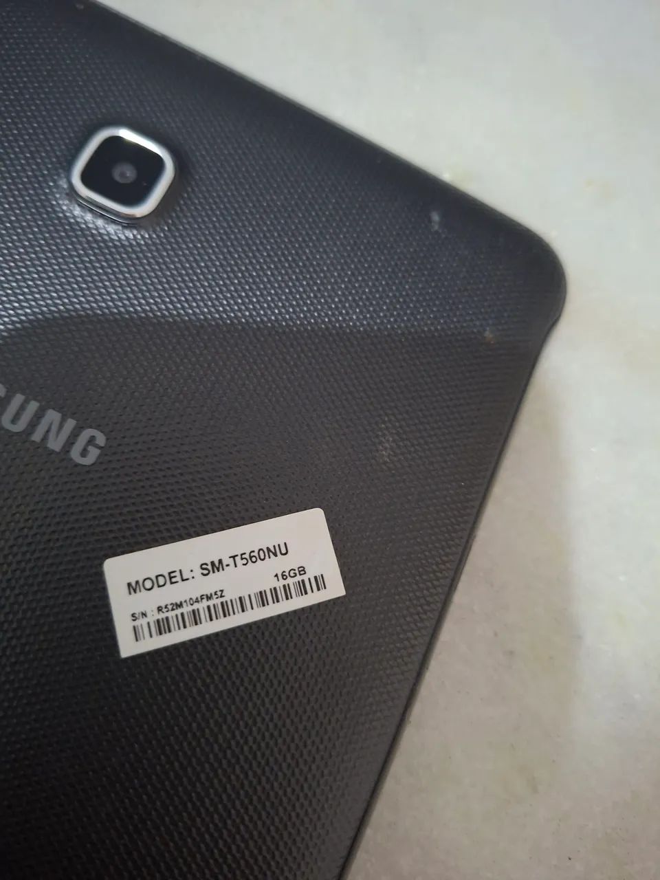 Tablet preto Samsung usado - Foto 2