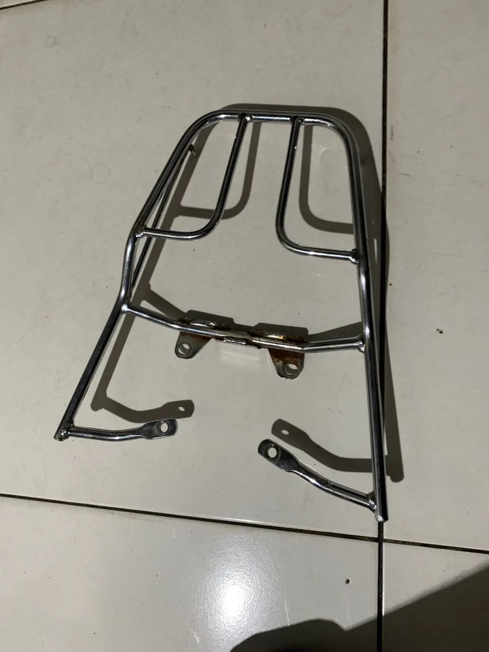 Retrovisor e bagageiro 