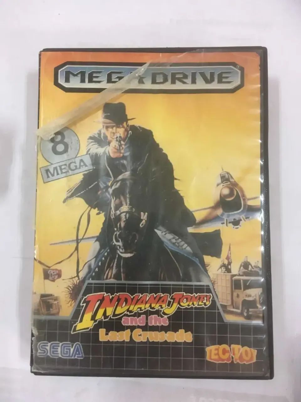 Indiana Jones Ultima Cruzada Tec Toy Original Mega Drive - Jogos