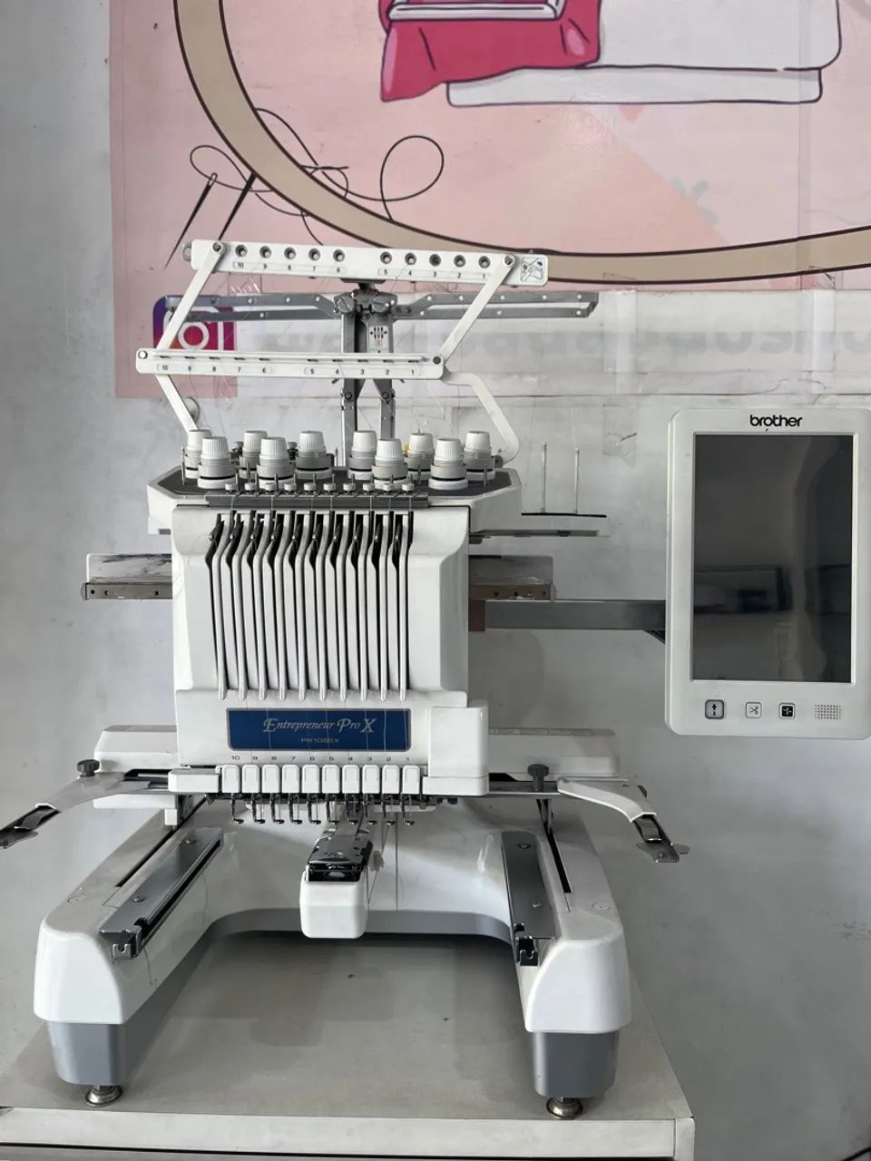 Máquina de bordar,profissional 