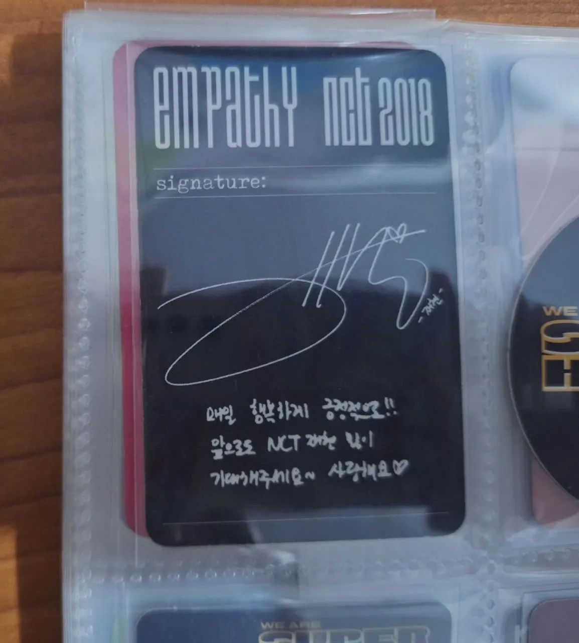 NCT Jaehyun Empathy NCT 2018 photocard - Hobbies e coleções