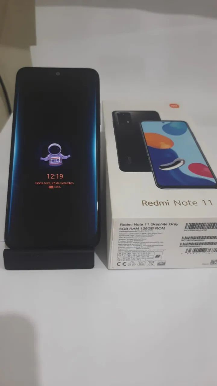 Celular Redminote 11 6GB RAM 128GB