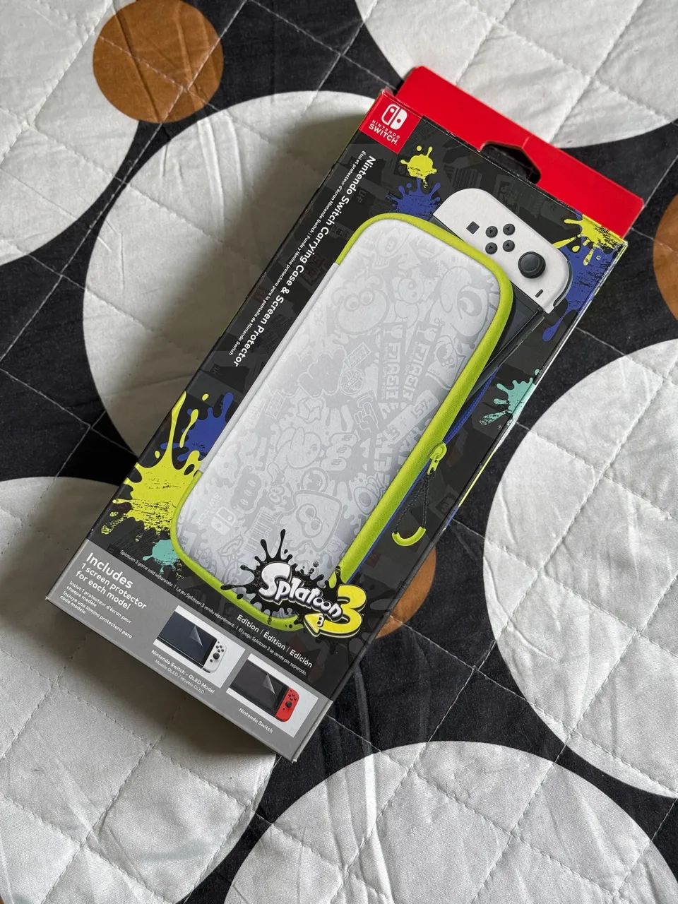 Nintendo Switch Carrying Case - Splatoon 3 Edition - Peças e Acessórios ...