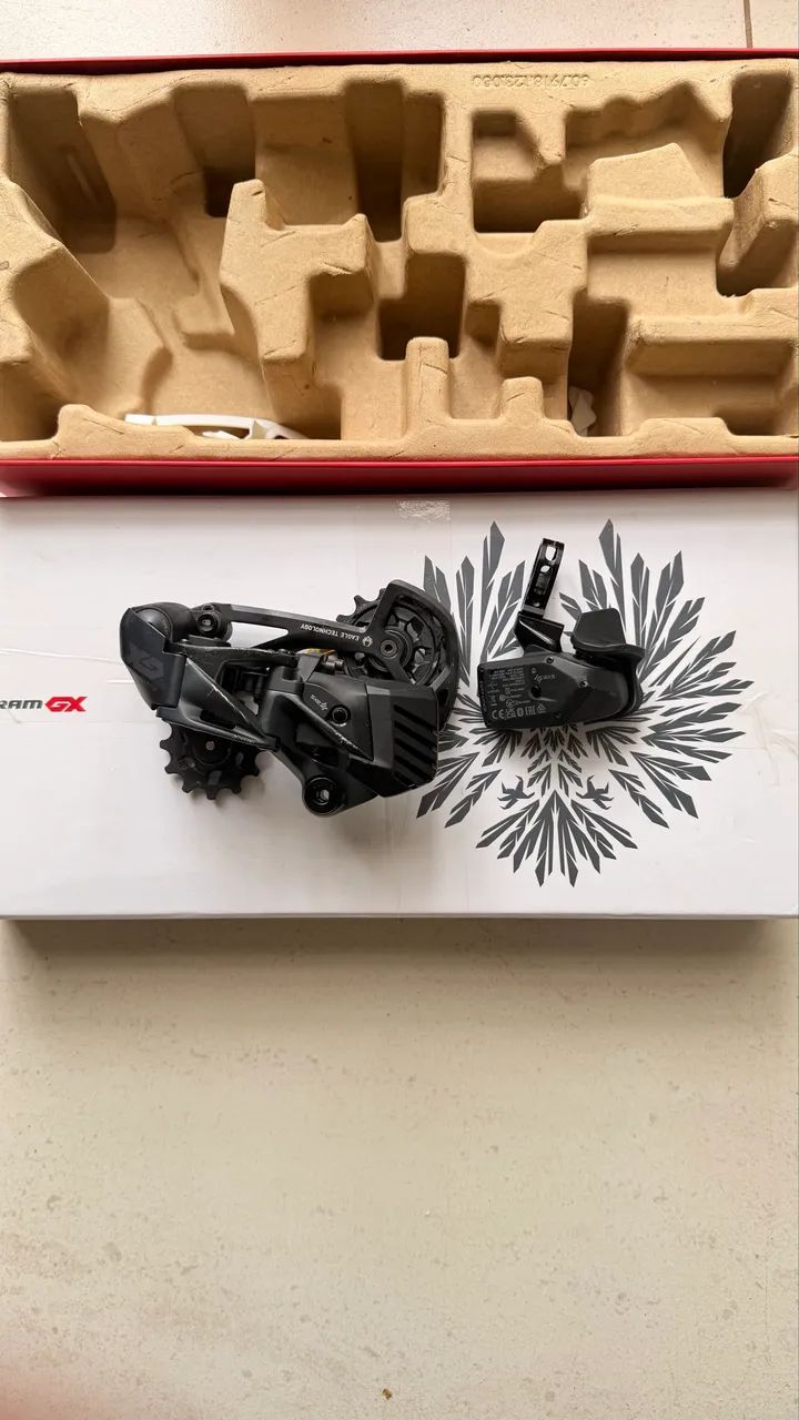  Câmbio Sram gx 12v eletrônico