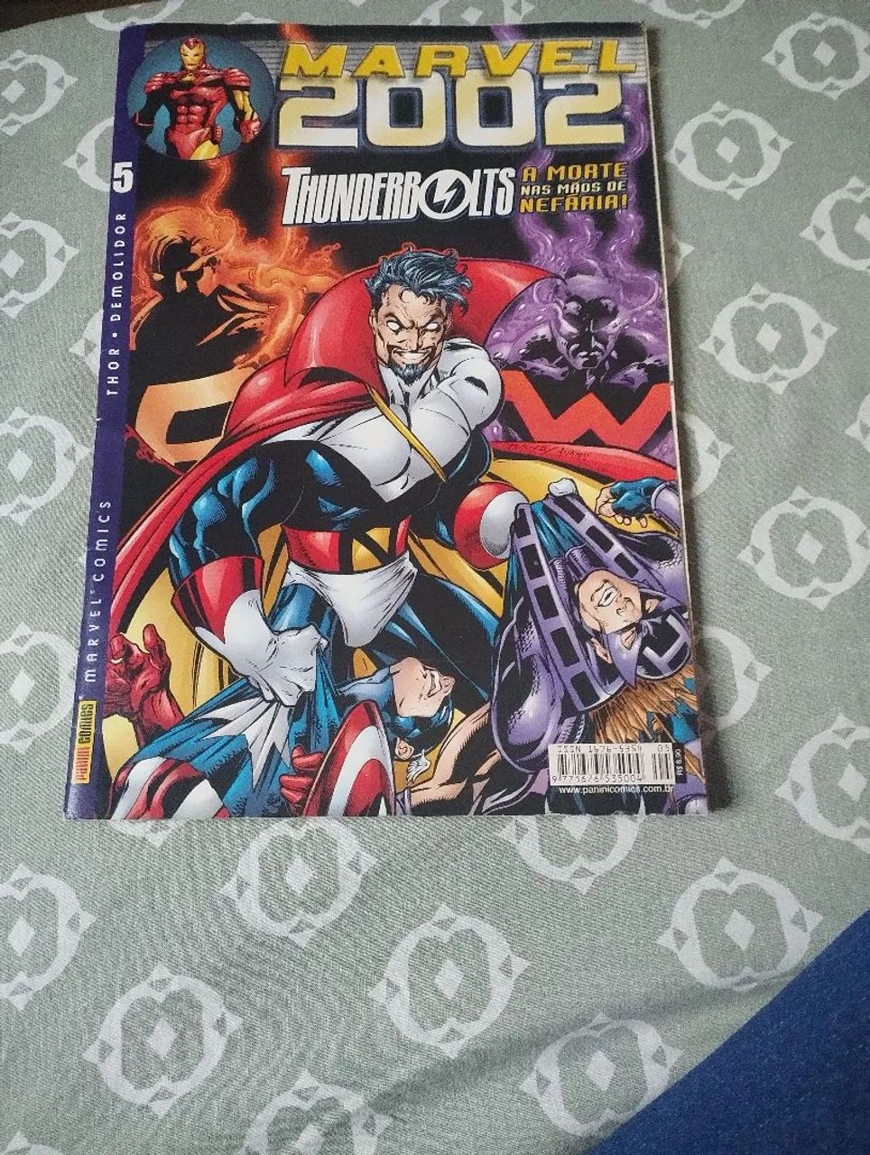 Quadrinho Marvel 2002 thunderbolts