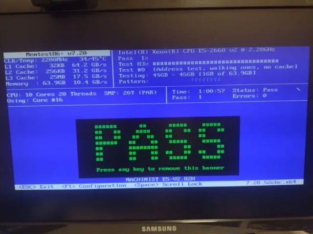Kit Intel Xeon X79 64GB - Foto 2