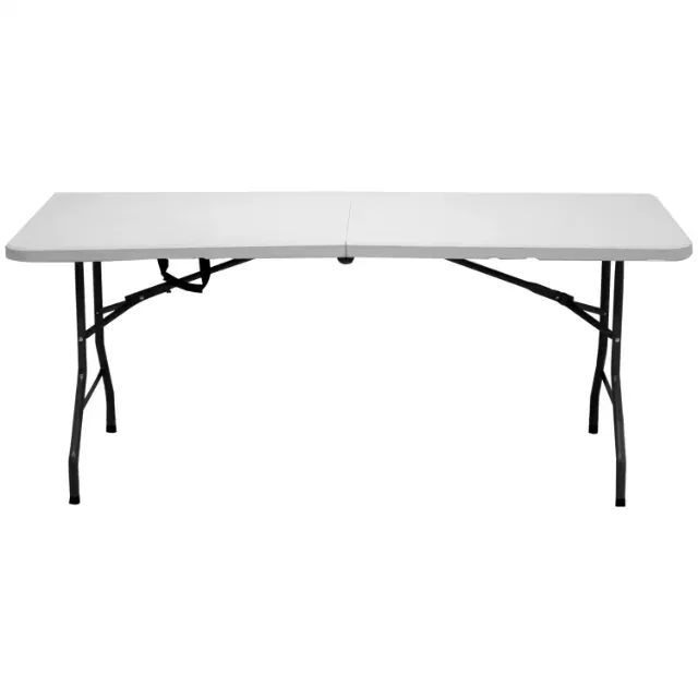 Mesa Dobrável Portátil Vira Maleta 1.80m Camping Praia - E031594 - Foto 5
