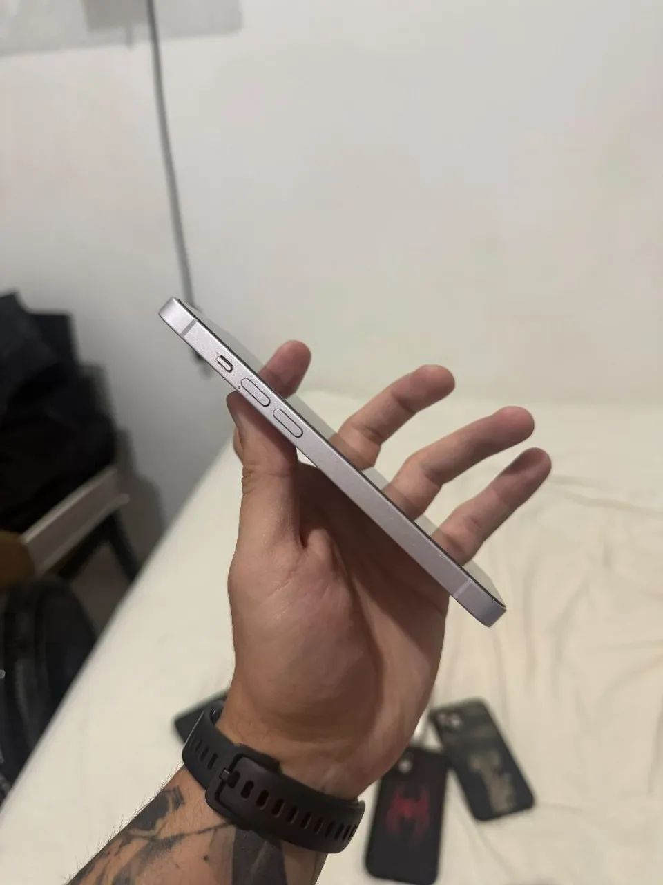 IPHONE 14 LILÁS / 256GB / IMPECÁVEL - Foto 4