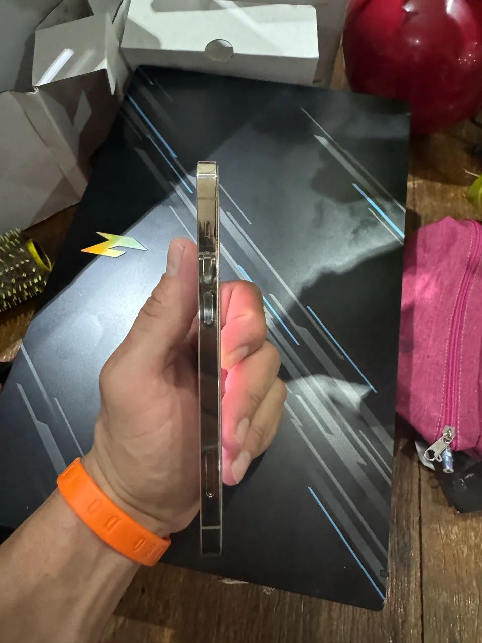 iPhone 12 Pro 256gb gols zero - Foto 2