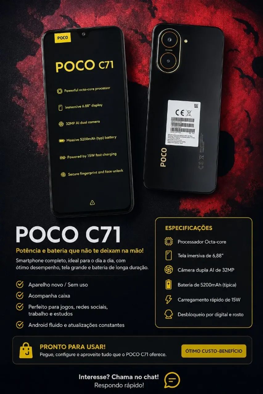 celular redmi xiaomi zerado