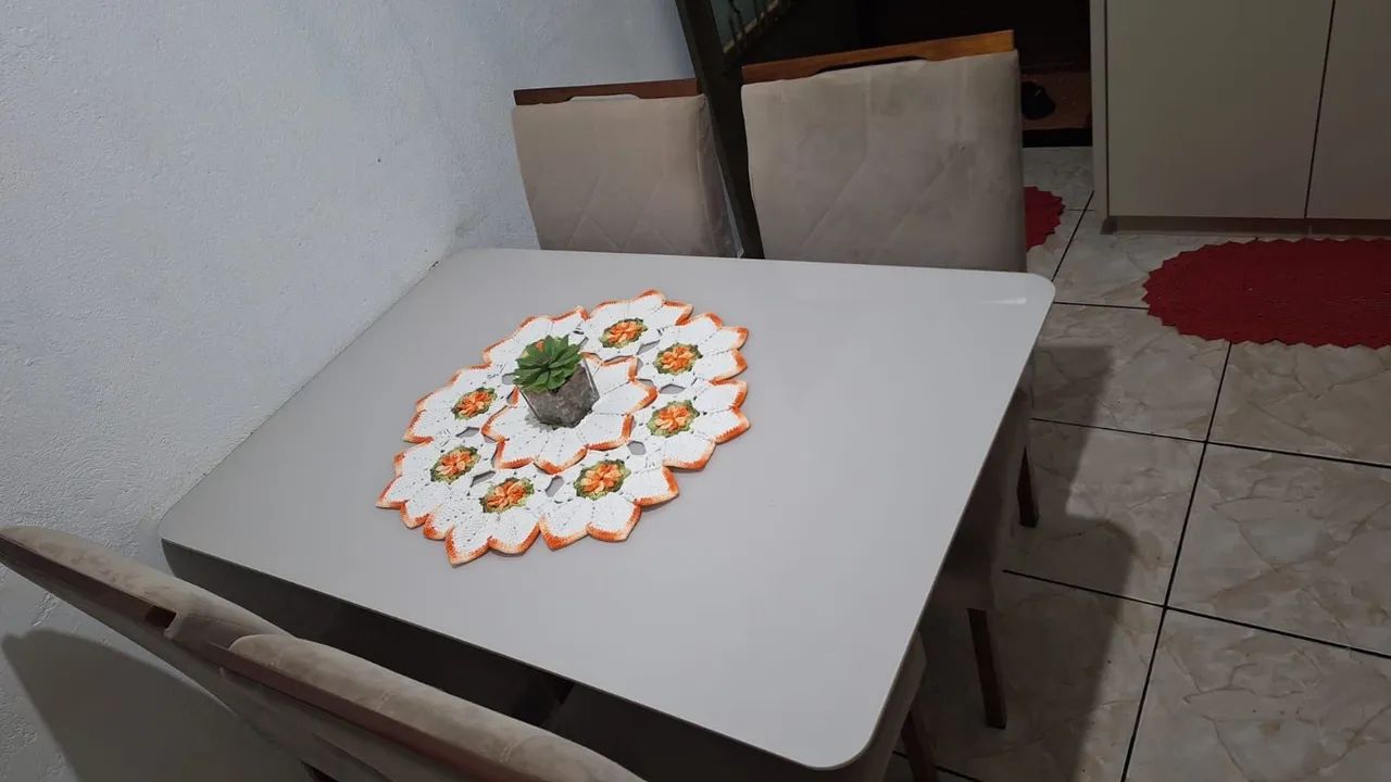 Mesa de jantar de vidro - Foto 3
