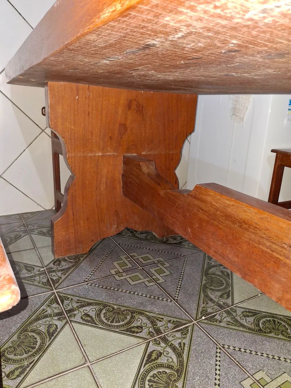 Mesa com de angeli  pedra - Foto 4