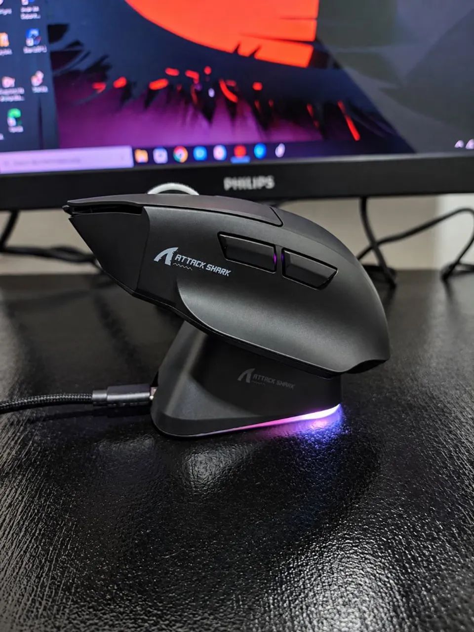 Mouse Attack Shark V6 Profissional 