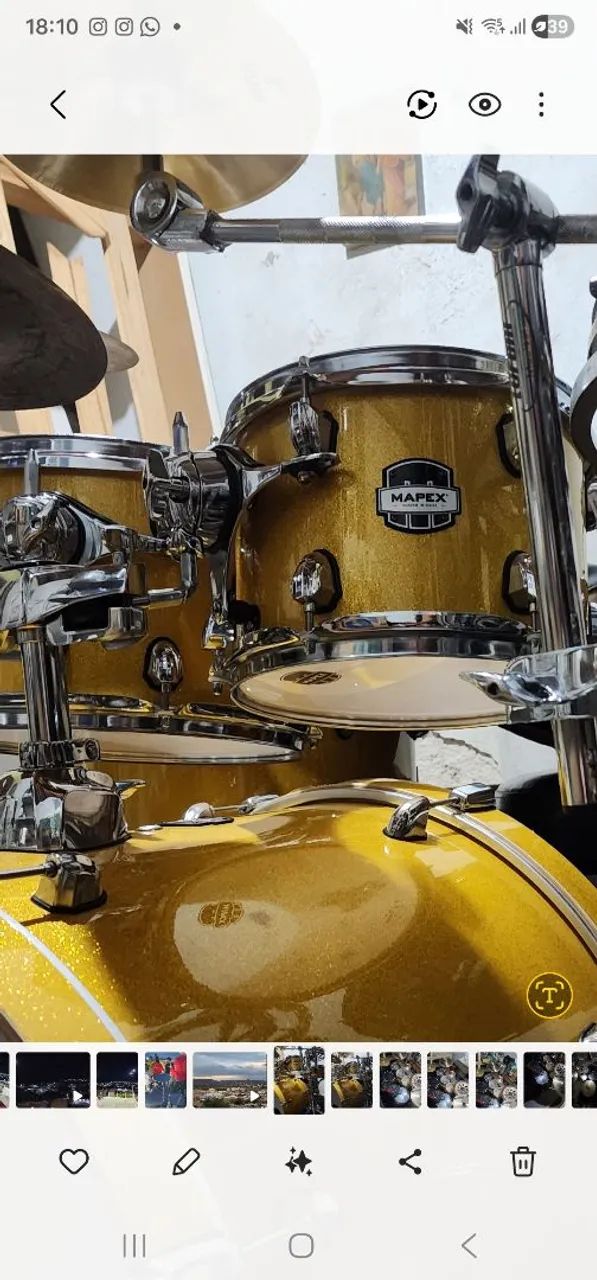 Bateria mapex New mars - Foto 2