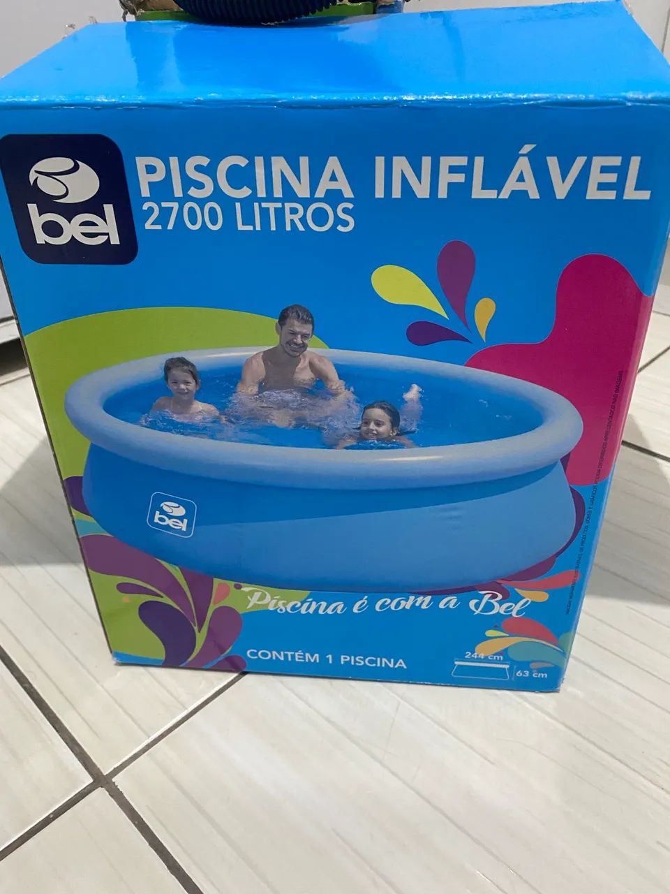 Vende-se Piscina Inflável  - Foto 3
