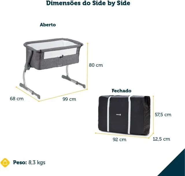 Berço Portátil - Safety 1st - Foto 5