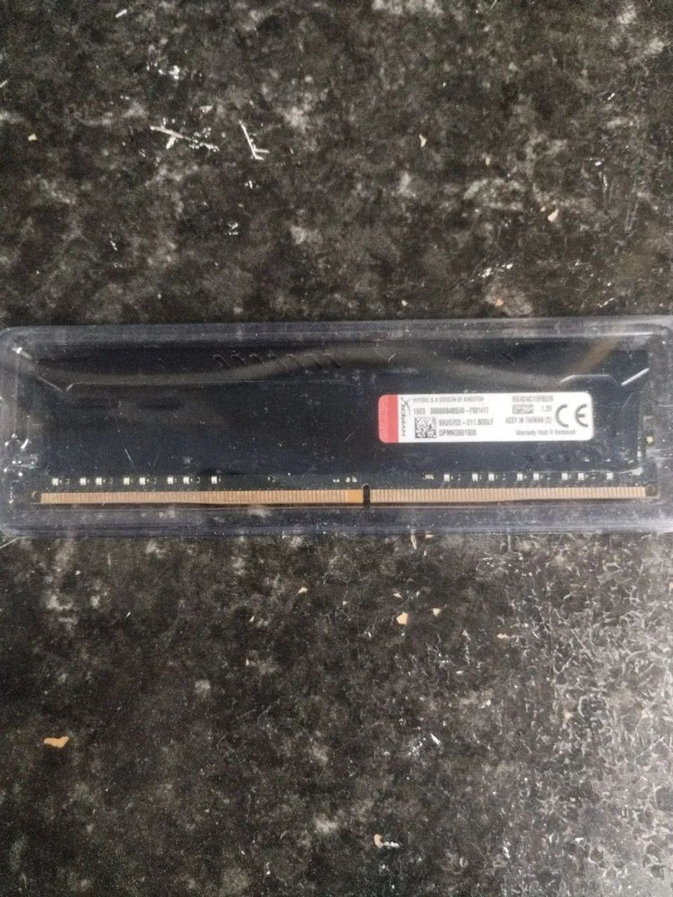 Memória Hyperx Fury RAM DDR4 8Gb com discipador. - Foto 2