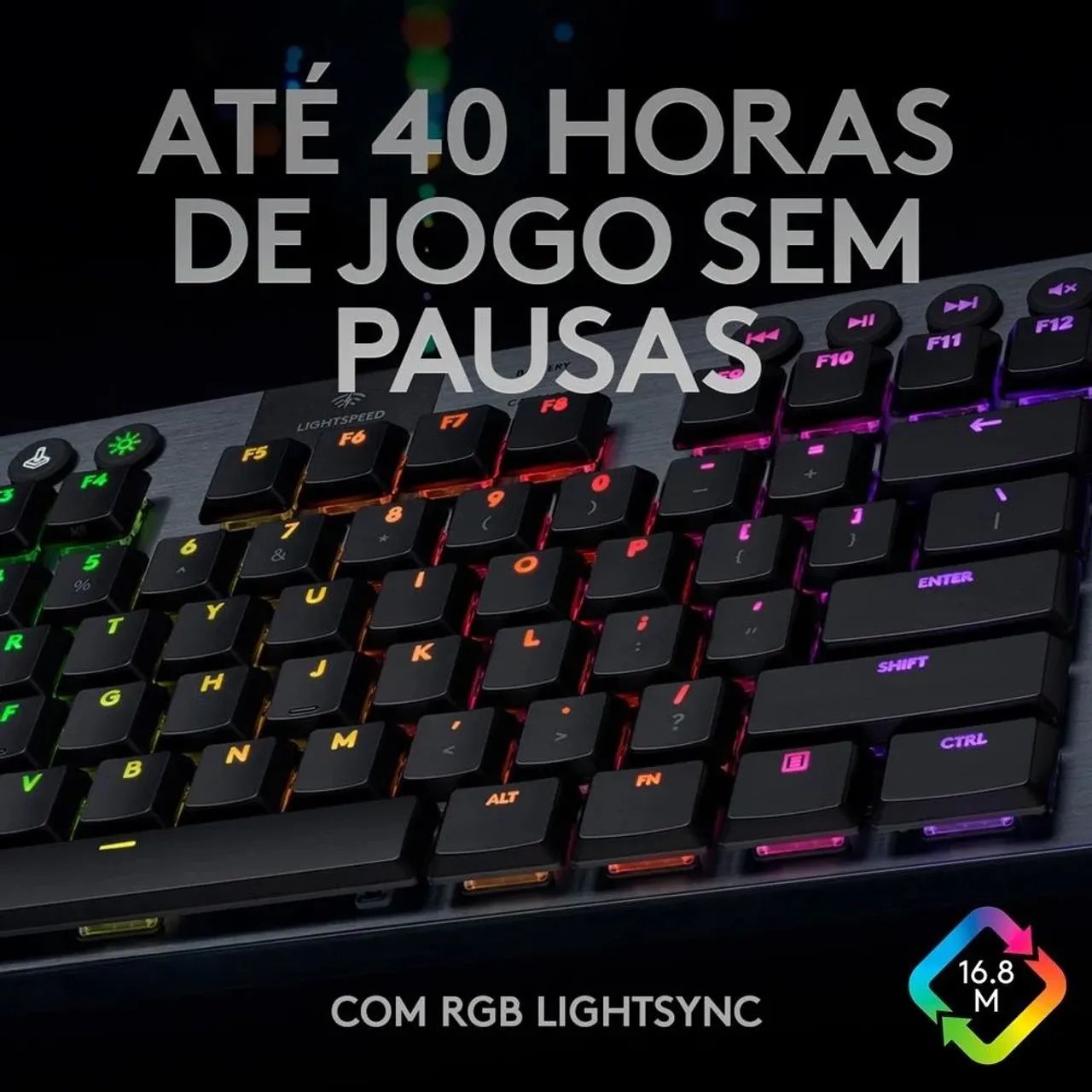 Teclado gamer Logitech