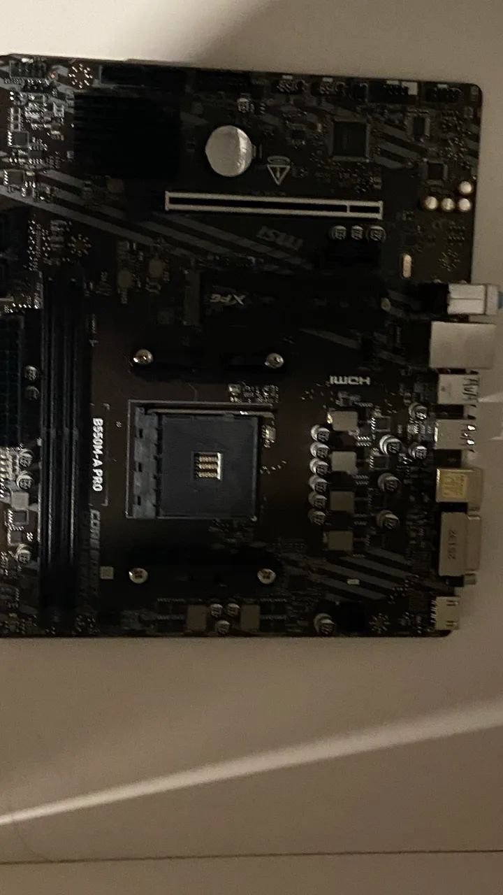 PLACA MÃE MSI B550M-A PRO - Foto 4