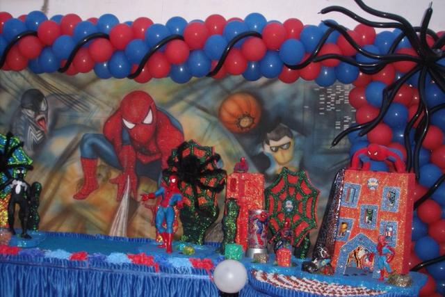 Tema Homem Aranha - Decoração Festa Aniversário Infantil - MariaFumaçaFestas (DF)
