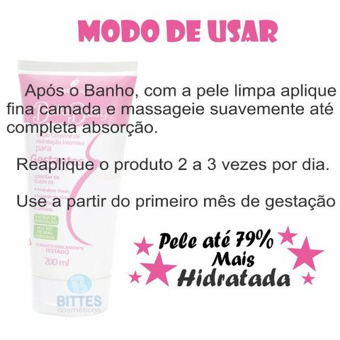 10 Loções Previne Estrias Natubelly Hidratação Intensiva para Gestantes 200 ml - Foto 2