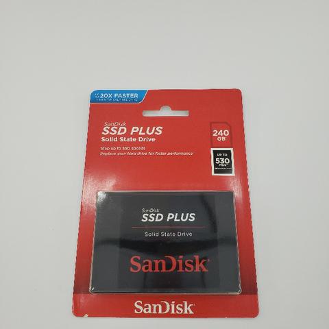 Garantia 6 Meses* 240gb Lacrado 530 Mb/s G26 Sata 3 Hd Ssd Sandisk Plus - Foto 2