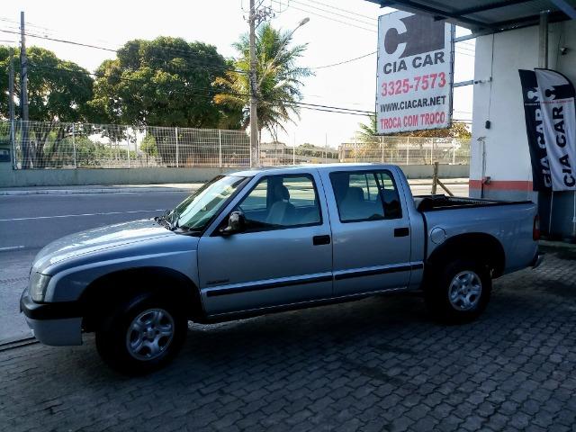 S10 Cabine Dupla 6 Passageiros Gás/GNV Muito Nova! Troco Financio - Foto 2