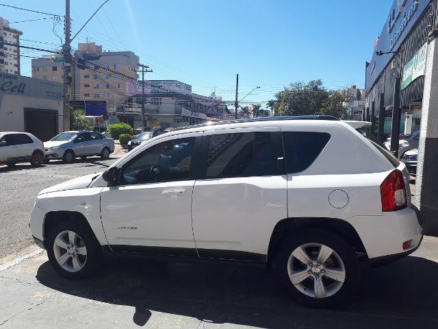 Jeep / Compass Sport Teto Solar Automática Banco em Couro Controle de Estabilidade - Foto 4