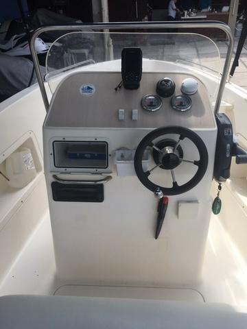Lancha 19 real profish 190 - motor de popa 115hp - Foto 8
