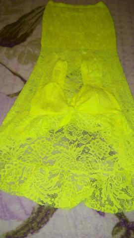 Vestido de renda