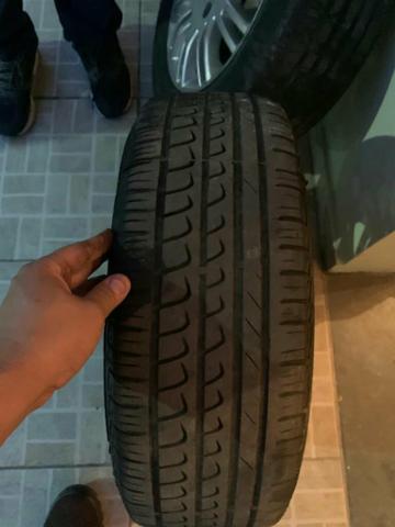 Vende se ou troca em 4 pneus 205/50/17 em bom estado - Foto 2