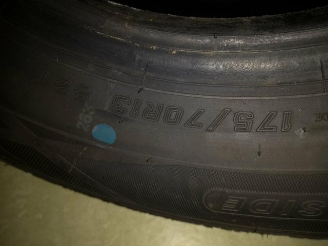 02 pneus dunlop novo - Foto 4