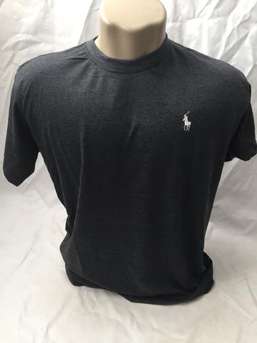 Camiseta lisa básica estampada floral e gola polo - Foto 3