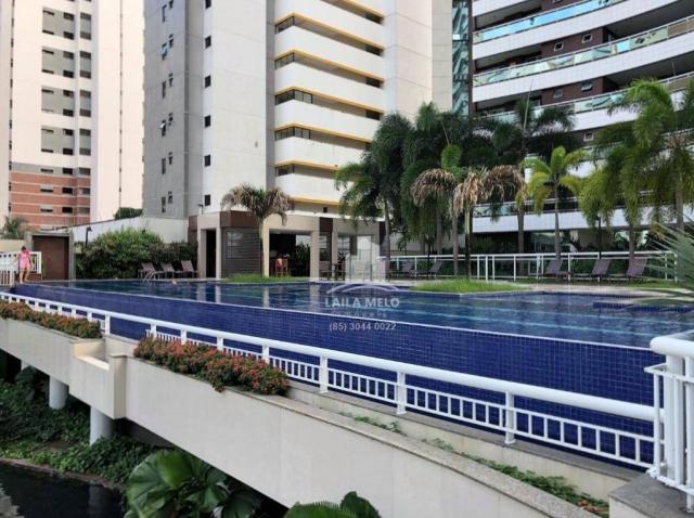 Apartamento no meireles,259 m2,4 quartos,4 vagas,lazer completo,paço do bem - Foto 8