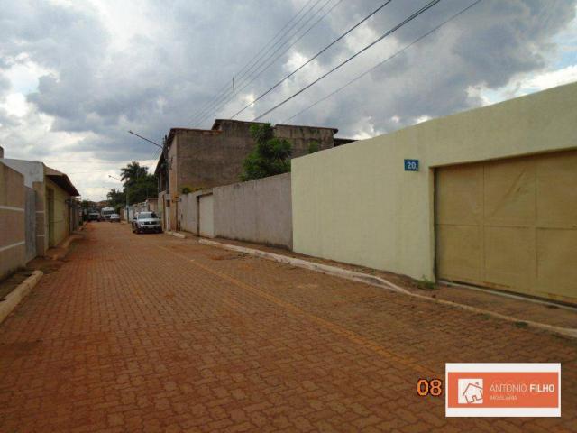 Casa de 3 quartos sendo 1 suíte na Vicente Pires, Rua 03B Condomínio Green Garden - Foto 4