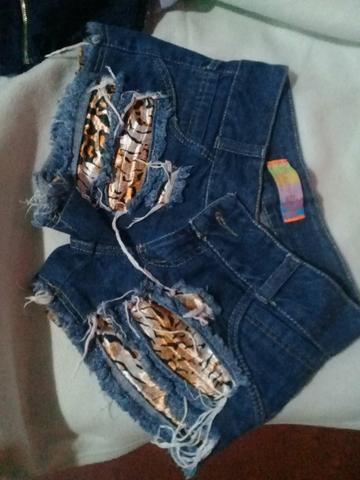 Peças Jeans (Calça e mini saia) - Foto 2